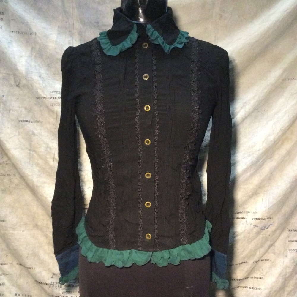Japanese Designer blouse from h.NAOTO StEAM…